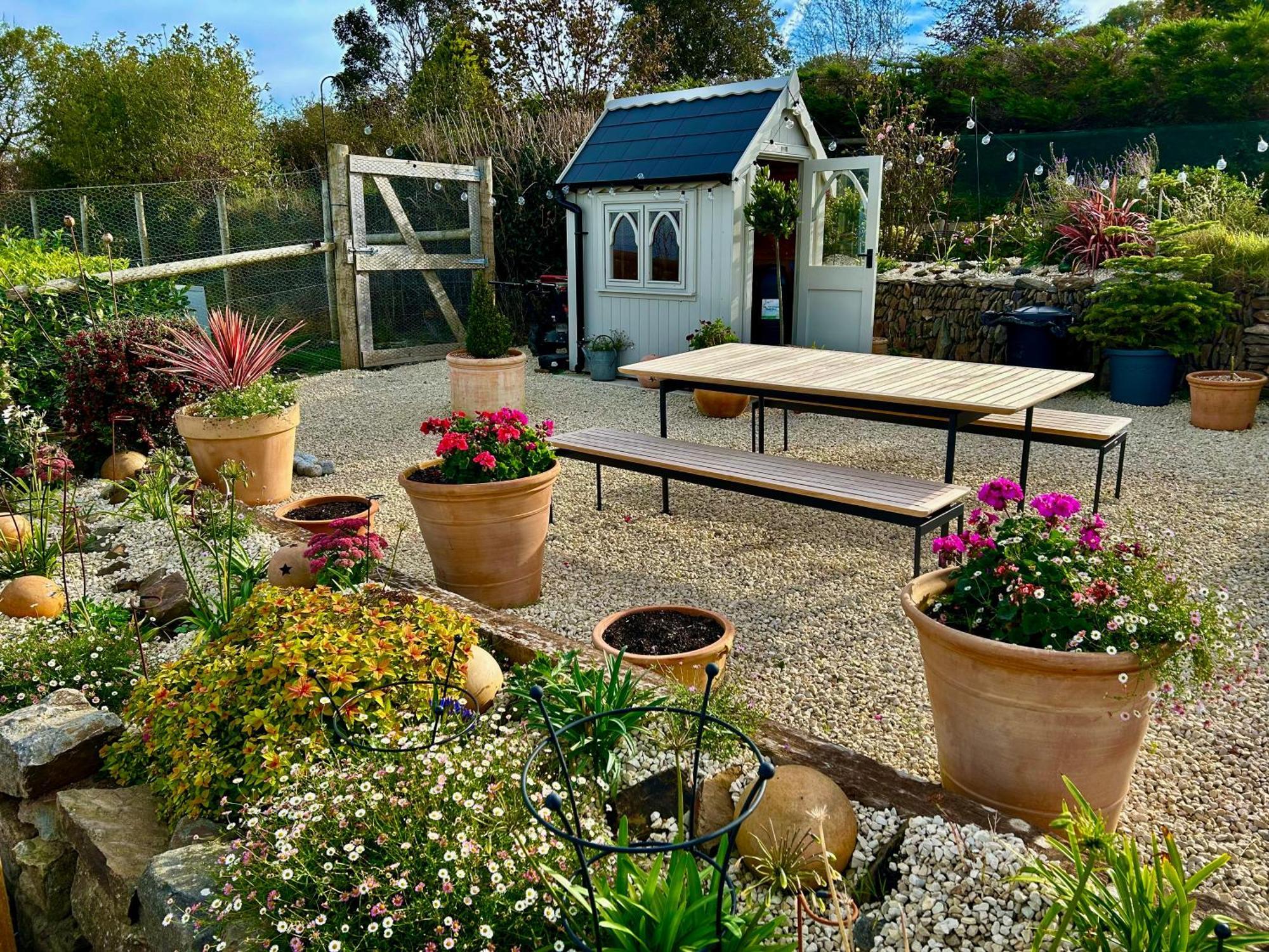 לינטון West Lyn Farm B&B And Shepherd Hut מראה חיצוני תמונה